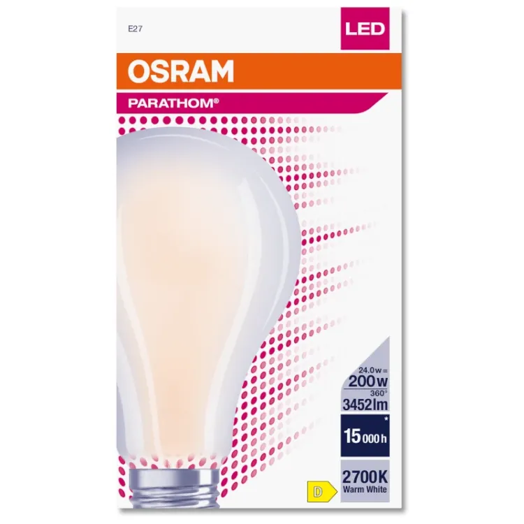 Alles OSRAM LED žarulja PARATHOM Classic A 200 24W 4000 K
