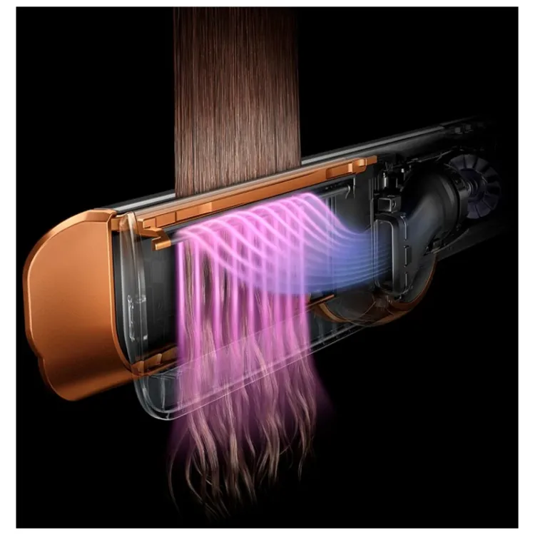 Alles DYSON uređaj za ravnanje kose Airstrait Bright Nickel/Bright Copper