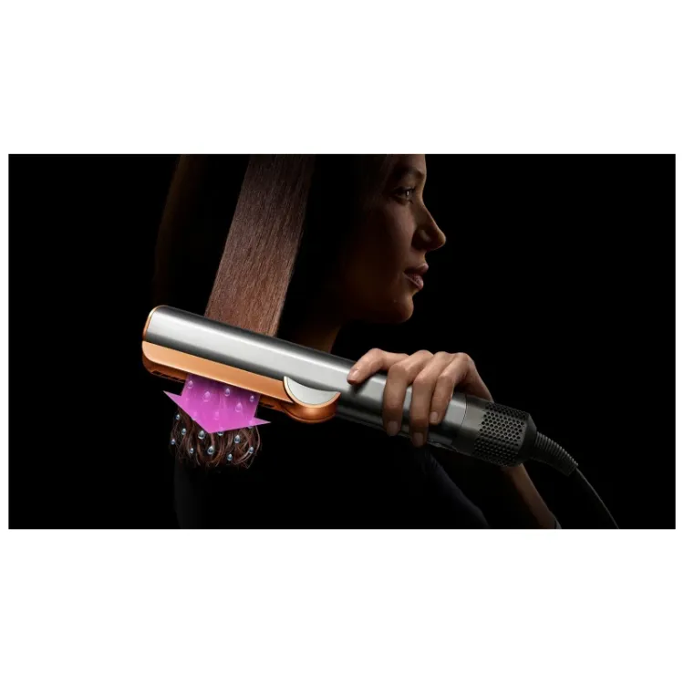 Alles DYSON uređaj za ravnanje kose Airstrait Bright Nickel/Bright Copper