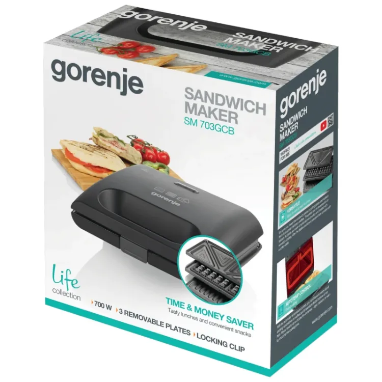 Alles GORENJE toster preklopni SM703GCB