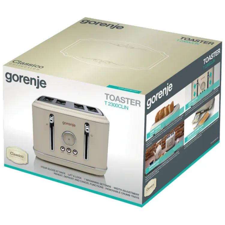 alles GORENJE toster T2300CLIN