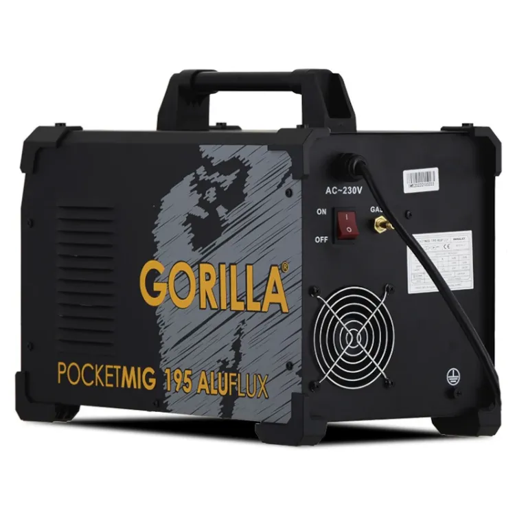 Alles IWELAlles IWELD inberter aparat za zavarivanje GORILLA POCKETMIG 195 ALUFLUXD MIG/MMA aparat za zavarivanje GORILLA POCKETMIG 195