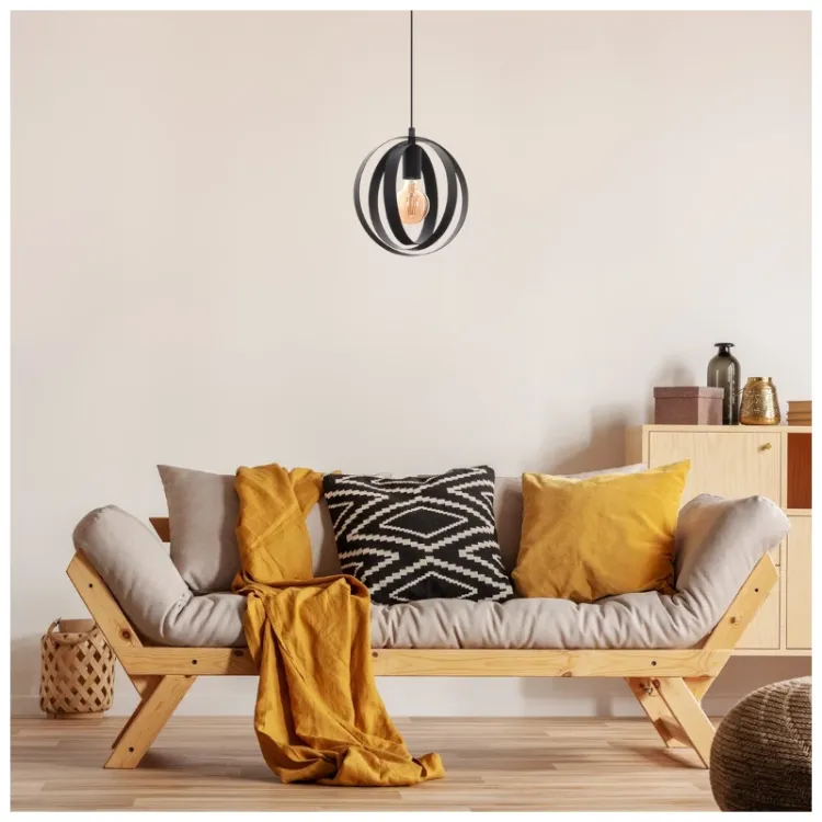 Alles RABALUX visilica CORTADO 5360 CRNA
