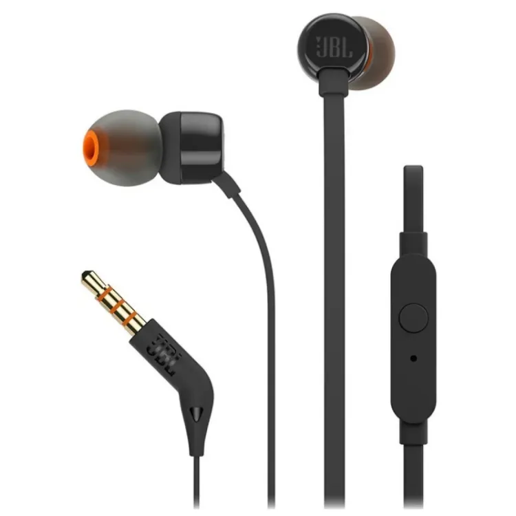 alles JBL slušalice s mikrofonom T110 crne