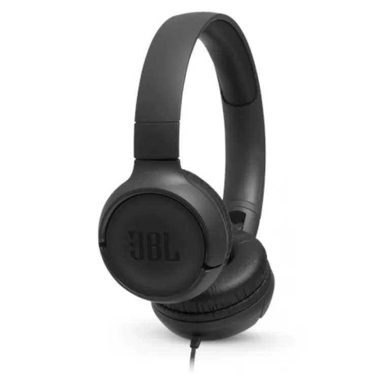 Alles JBL slušalice s mikrofonom T500 crne