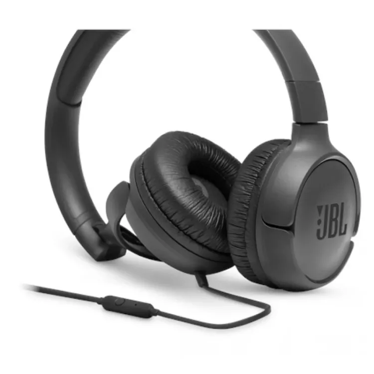 Alles JBL slušalice s mikrofonom T500 crne