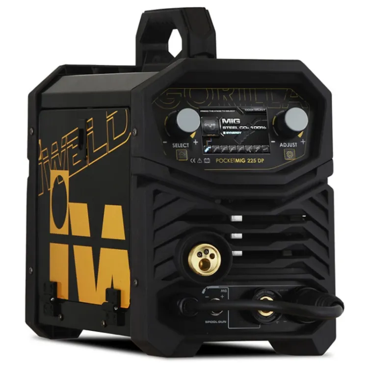 Alles IWELD inverter aparat za zavarivanje GORILLA POCKETMIG 225 Double Pulse