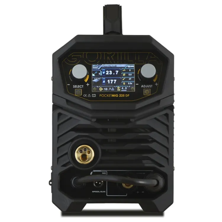 Alles IWELD inverter aparat za zavarivanje GORILLA POCKETMIG 225 Double Pulse