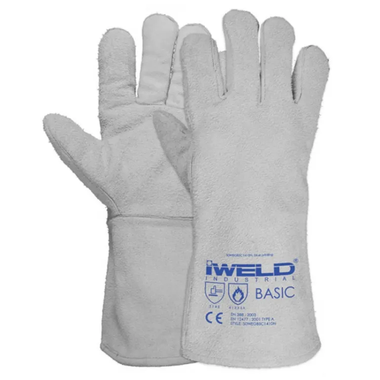 Alles IWELD rukavice za zavarivanje BASIC 14" SIVE