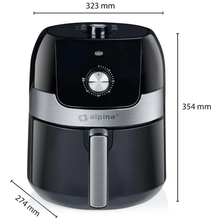 Alles ALPINA friteza na vrući zrak 3,5l