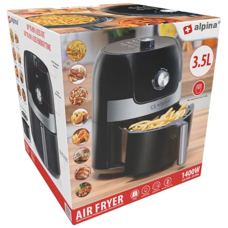 Alles ALPINA friteza na vrući zrak 3,5l