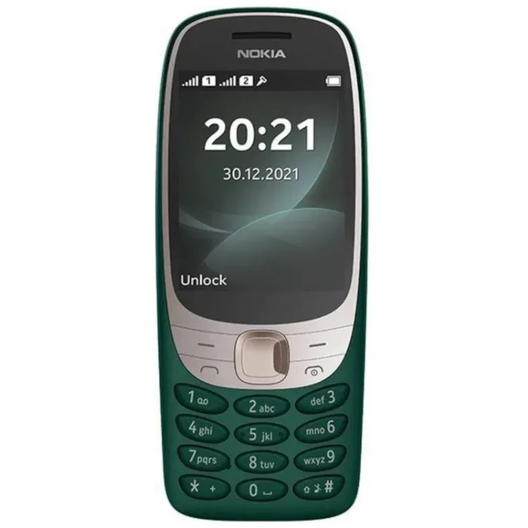 Alles NOKIA mobilni telefon 6310 2024 DS ZELENI