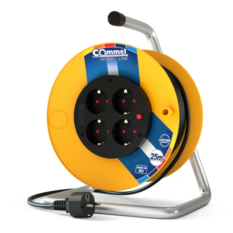 Alles COMMEL produžni kabel s motalicom 15m_1