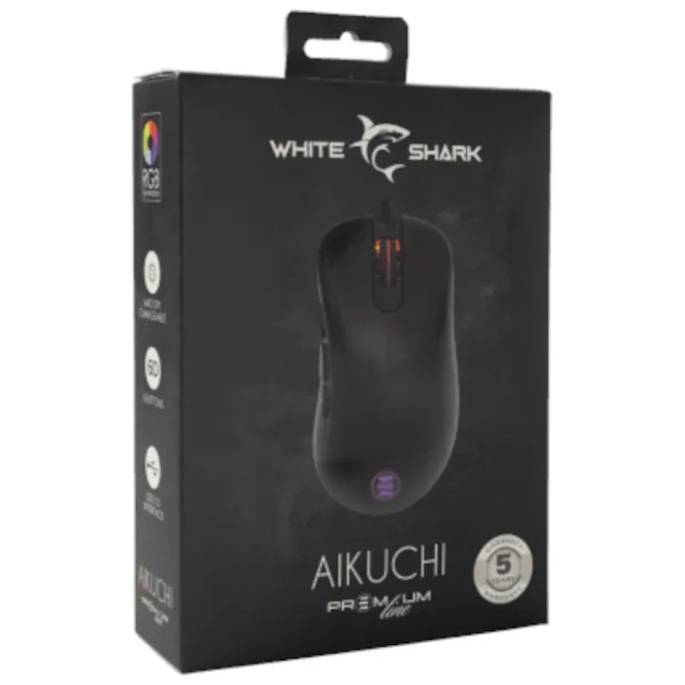 Alles WHITE SHARK miš ESL-M3 AIKUCHI