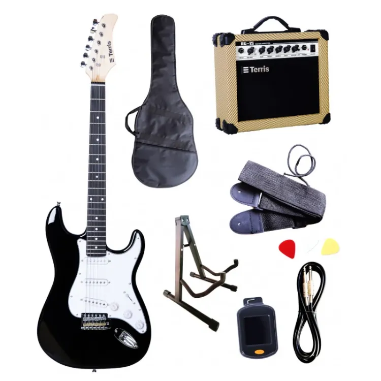 Alles TERRIS električna gitara TEP1BLK SET_1