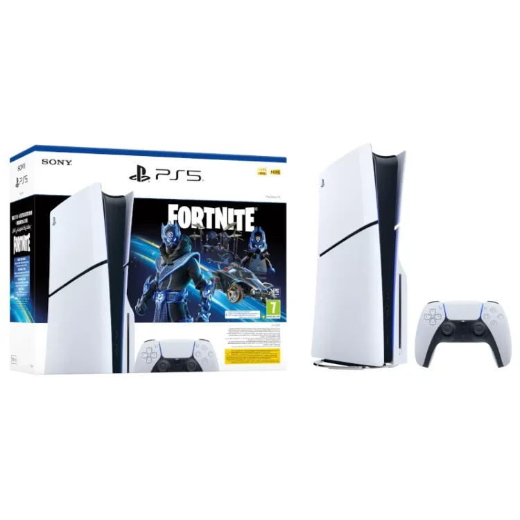 Alles PLAYSTATION 5 SLIM D CHASSIS + FORTNITE VCH PS5
