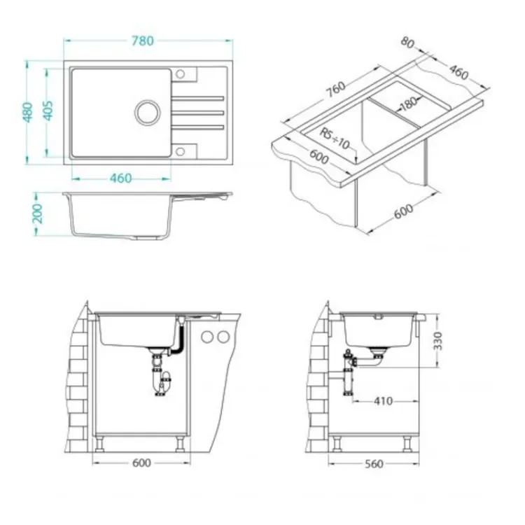 Alles ALVEUS sudoper INTERMEZZO 130 CRNI