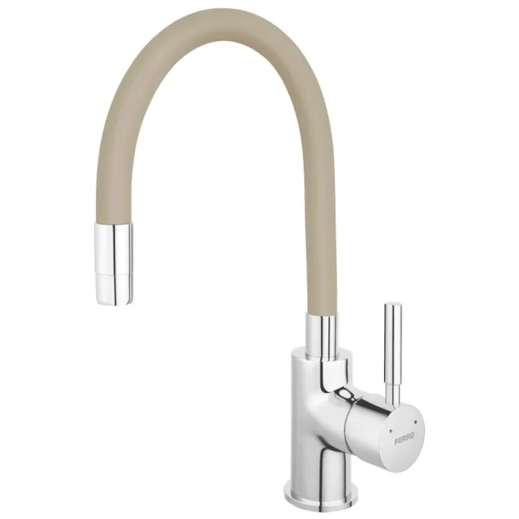 alles FERRO slavina ZUMBA FLEXY INOX / BEŽ