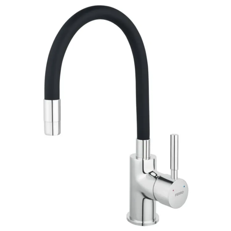 Alles FERRO slavina ZUMBA FLEXY INOX / CRNA