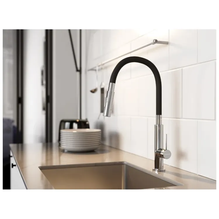 Alles FERRO slavina ZUMBA SLIM 2F INOX / CRNA