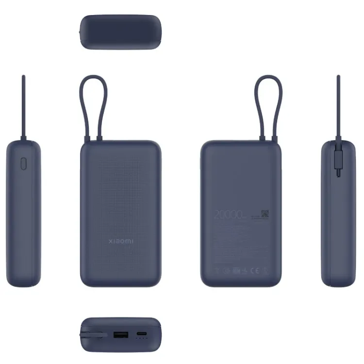 Alles XIAOMI power bank 20000 mAh plava