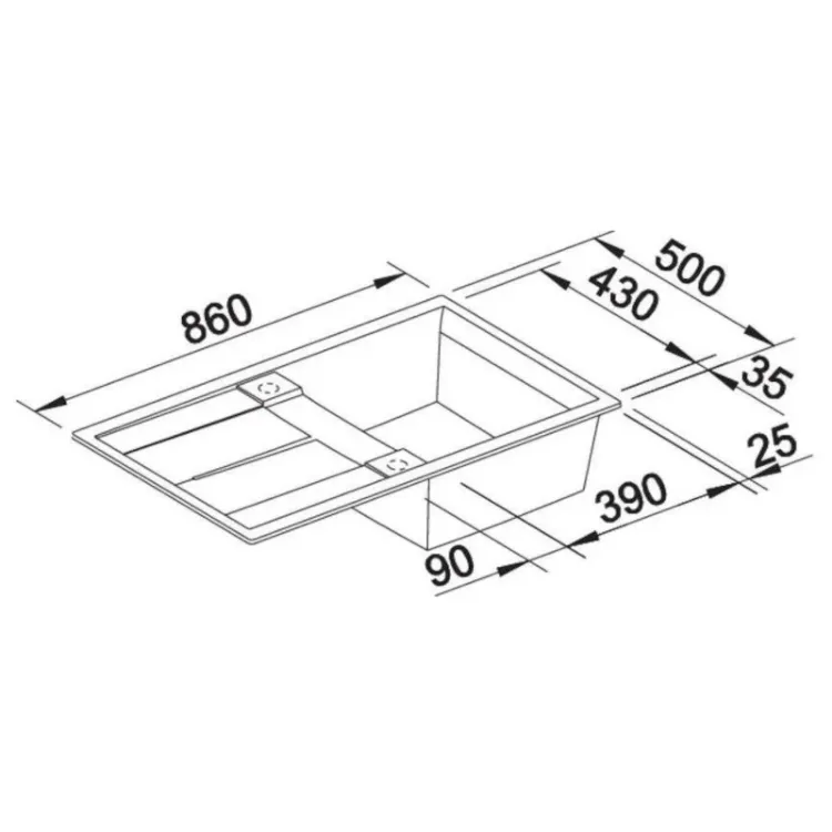 Alles BLANCO sudoper METRA 5 S tartufo