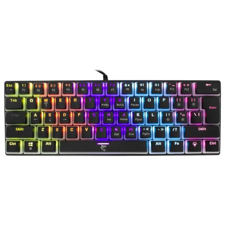 Alles WHITE SHARK tipkovnica GK-2202 ASHIKO CRNA Red switches 