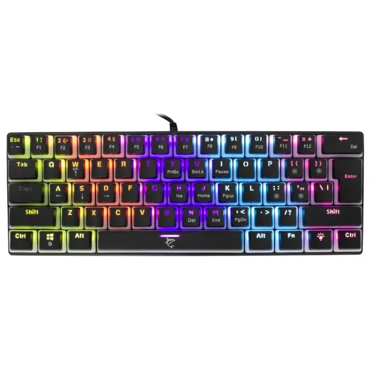 Alles WHITE SHARK tipkovnica GK-2202 ASHIKO CRNA Blue switches