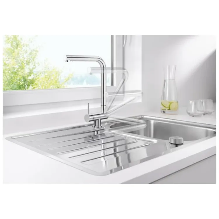 Alles BLANCO slavina LARESSA-F KROM