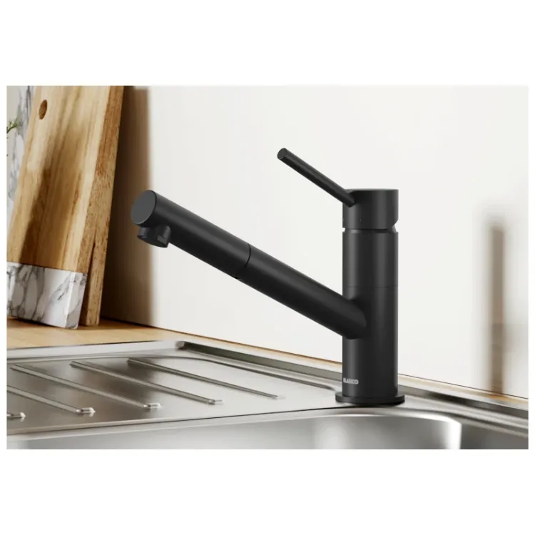 Alles BLANCO slavina KANO-S mat crna 