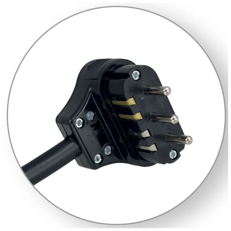 Alles COMMEL priključni kabel 3m 16 A 0719 CRNI
