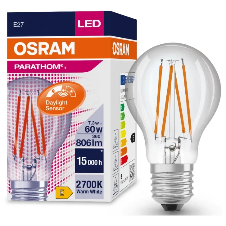 Alles OSRAM LED žarulja sa senzorom Parathom Classic A 60 Daylight Sensor 7.3W/2700K E27