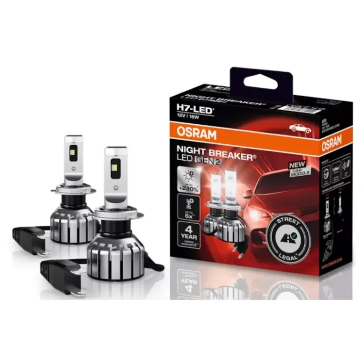 Alles OSRAM auto žarulja LED Night Breaker H7 12V 16W Duo