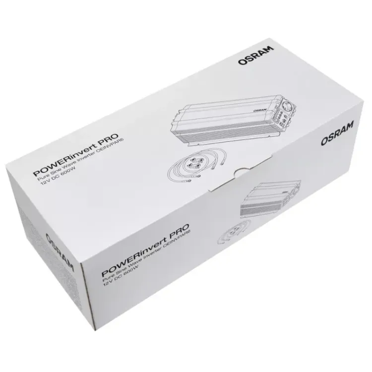Alles OSRAM Pretvarač 12V na 230V 600W
