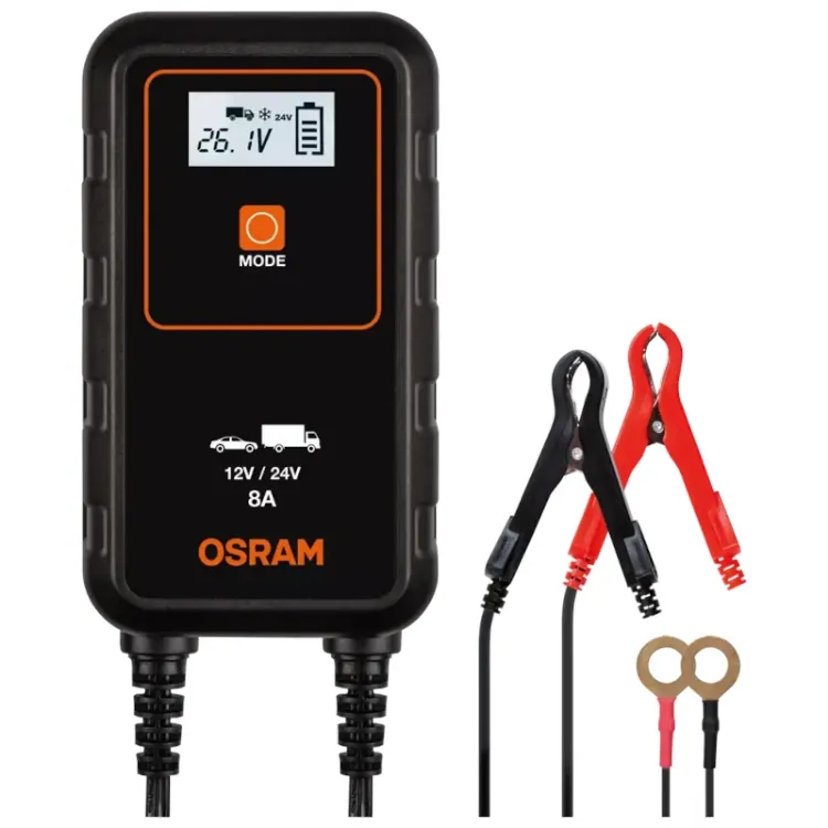 Alles OSRAM punjač baterija 908 8A 12/24V