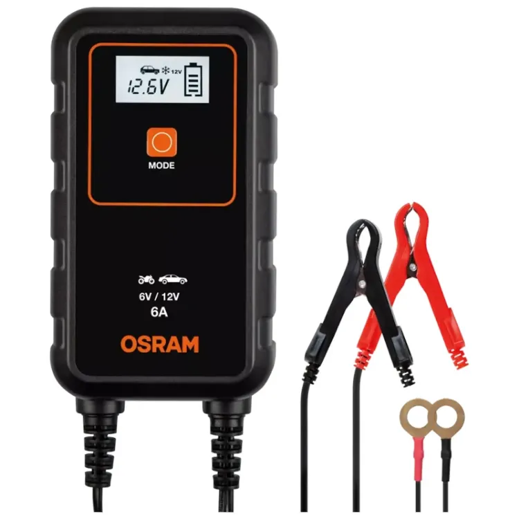 Alles OSRAM punjač baterija 906 6A 6/12V