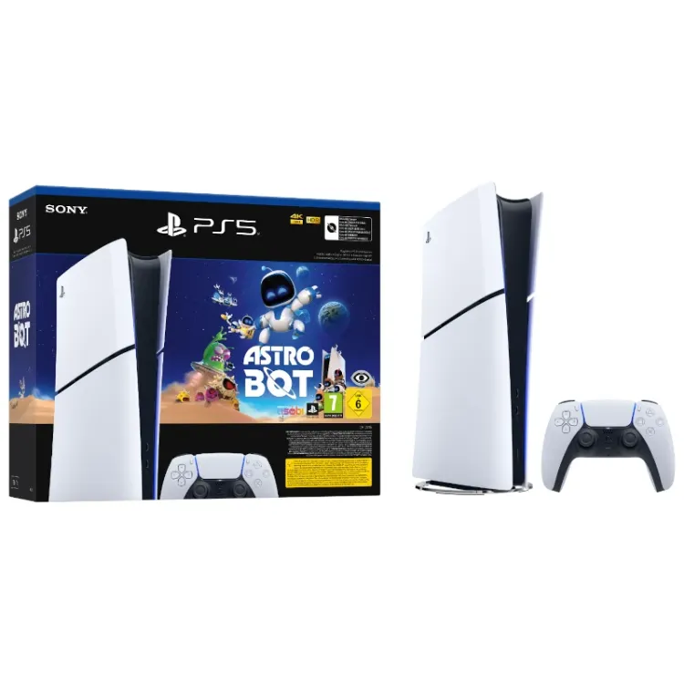 Alles PLAYSTATION 5 SLIM DIGITAL EDITION D CHASSIS PS5 + ASTRO BOT VCH