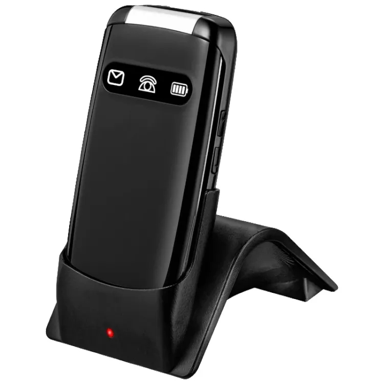 Alles MEANIT mobilni telefon SENIOR FLIP MAX CRNI