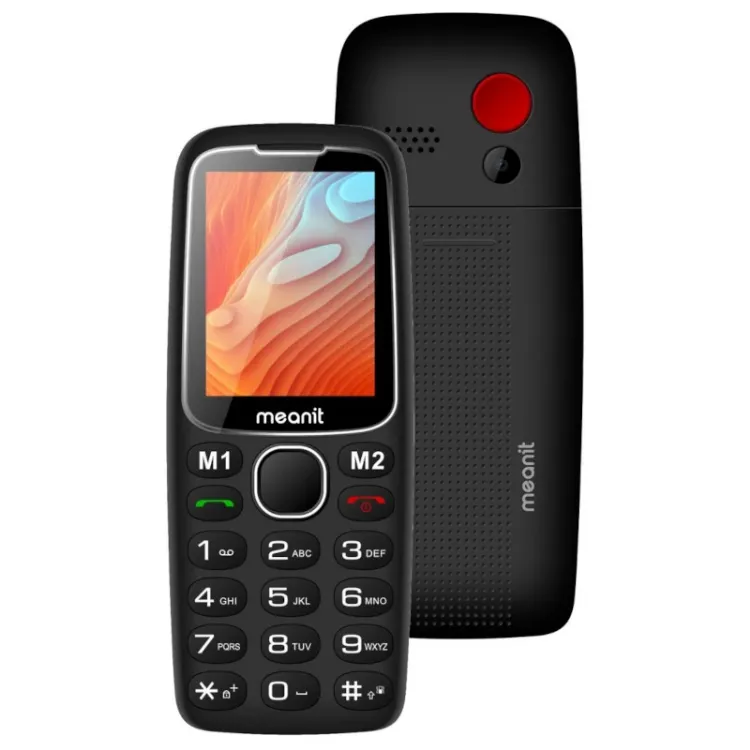 Alles MEANIT mobilni telefon SENIOR 10 PLUS CRNI