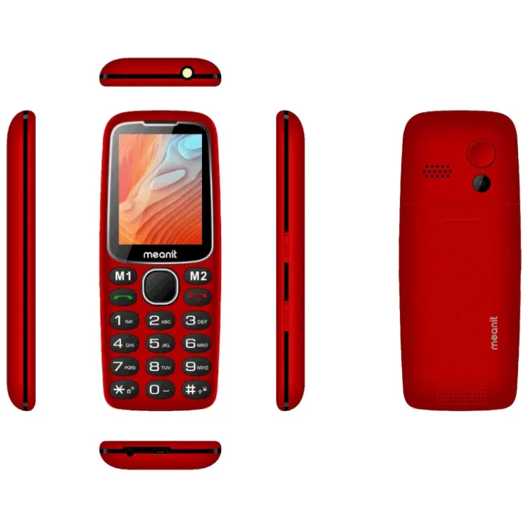 Alles MEANIT mobilni telefon SENIOR 10 PLUS CRVENI