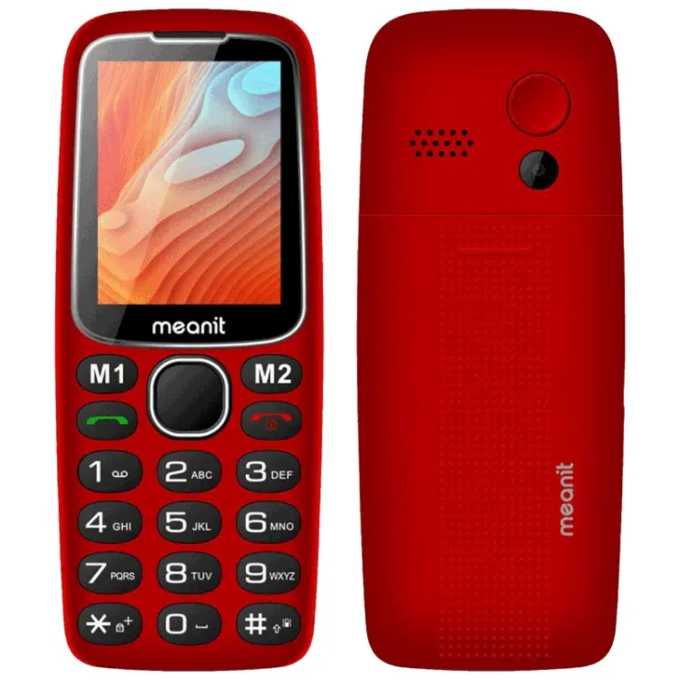 Alles MEANIT mobilni telefon SENIOR 10 PLUS CRVENI