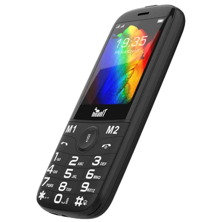 Alles MEANIT mobilni telefon SENIOR 20 CRNI