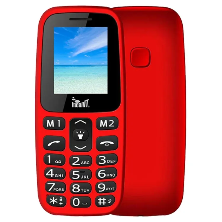 aLLES MEANIT mobilni telefon VETERAN I CRVENI