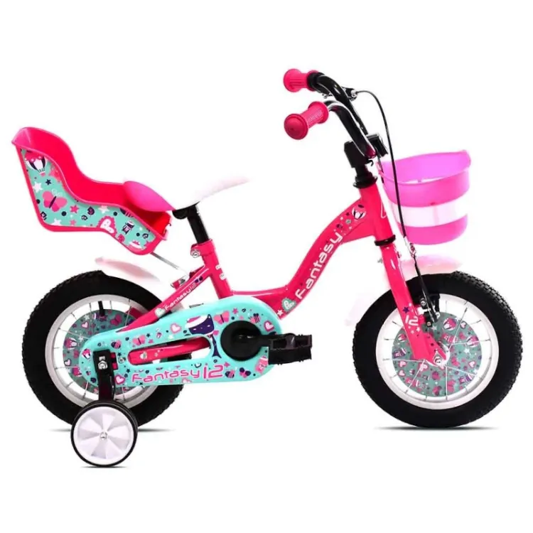 aLLES Bicikl 12" FANTASY ROZO TIRKIZNI