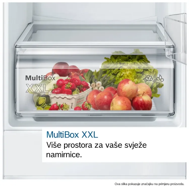 Alles BOSCH hladnjak ugradbeni kombinirani KIN86NSE0