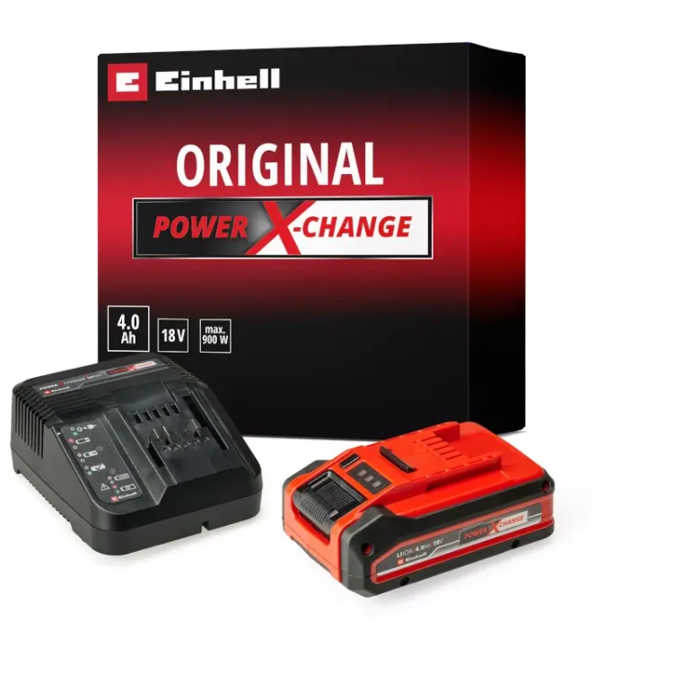 Alles EINHELL punjač i baterija 18V 4,0Ah PXC Starter Kit