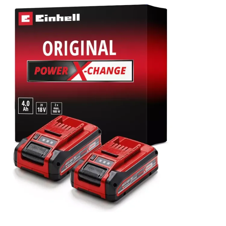 Alles EINHELL baterije 18V 2x4Ah PXC Plus Twinpack