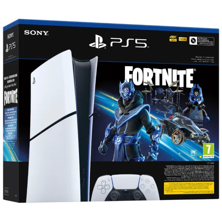 Alles PLAYSTATION 5 Slim Digital Edition D chassis + Fortnite VCH