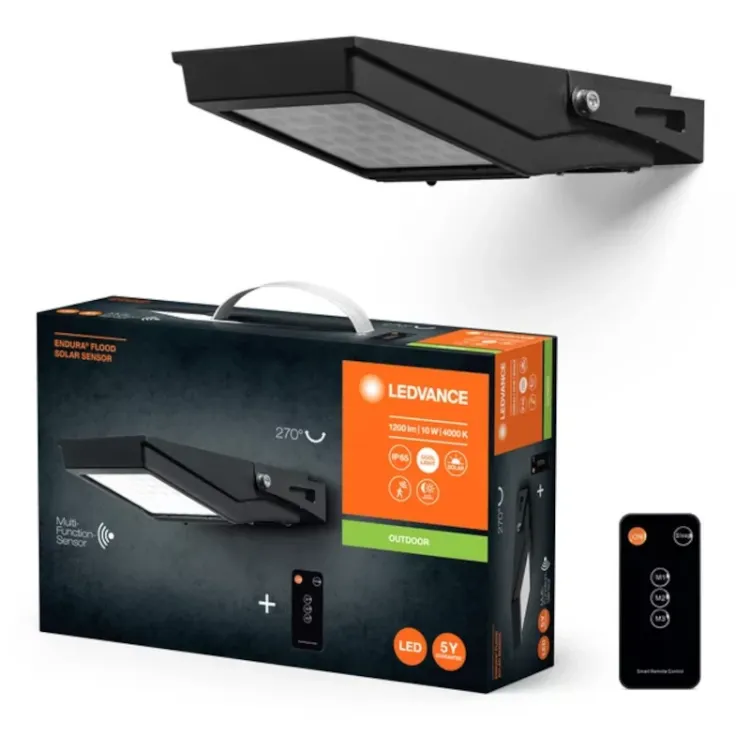 Alles LEDVANCE LED solarni reflektor sa senzorom ENDURA Flood Solar 10W 4000 K