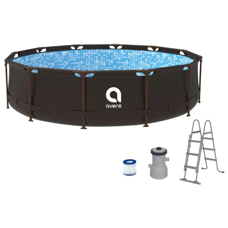 Alles AVENLI bazen 360x100 cm tvrda stijenka s pumpom